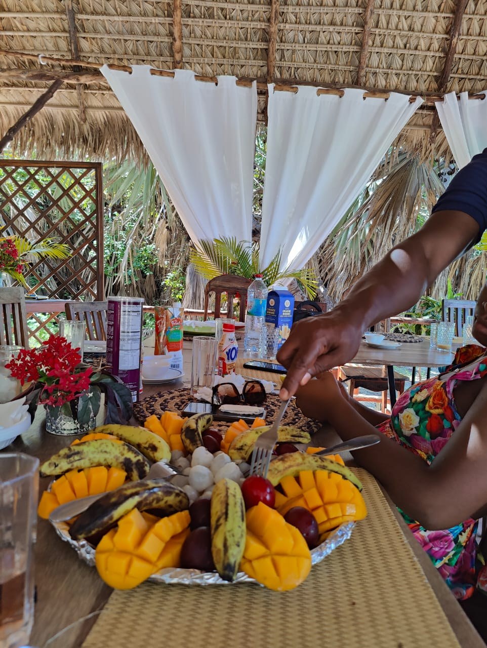 Cuisine et fruits tropicaux, restauration DDM